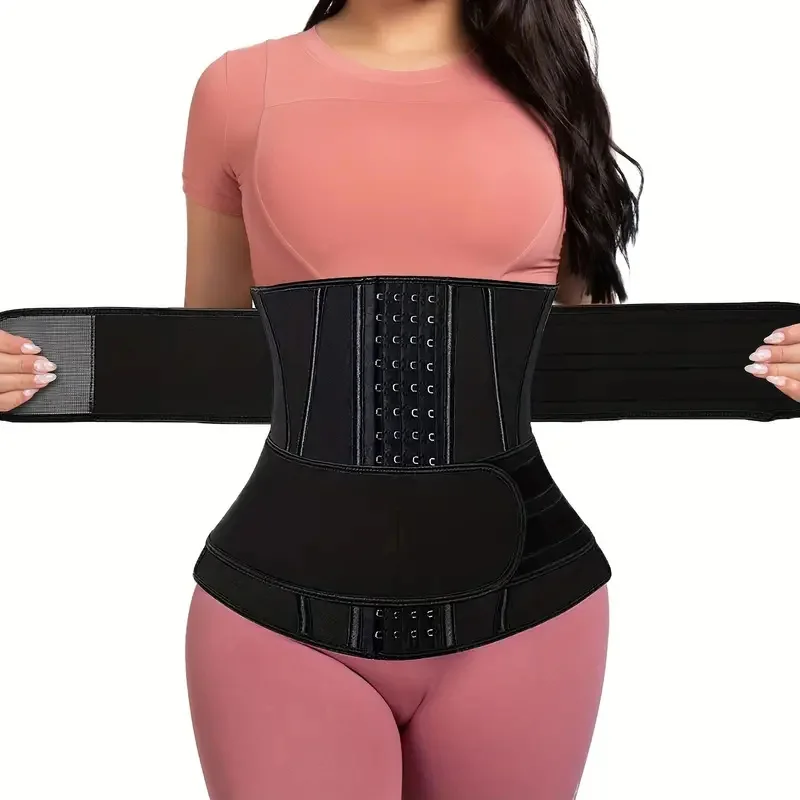 

Sauna Shaper Thermo Belt Sweat Shapewear Women Neoprene Waist Trainer Corset Tummy Trimmer Fitness Girdle Losing Weight Fajas