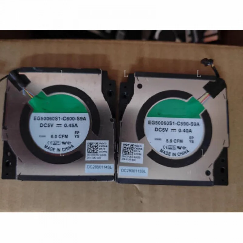 

L-вентилятор для процессора и графического процессора, кулер для прецизионного процессора Dell 5470 M5470 03FCRK 05CPMD