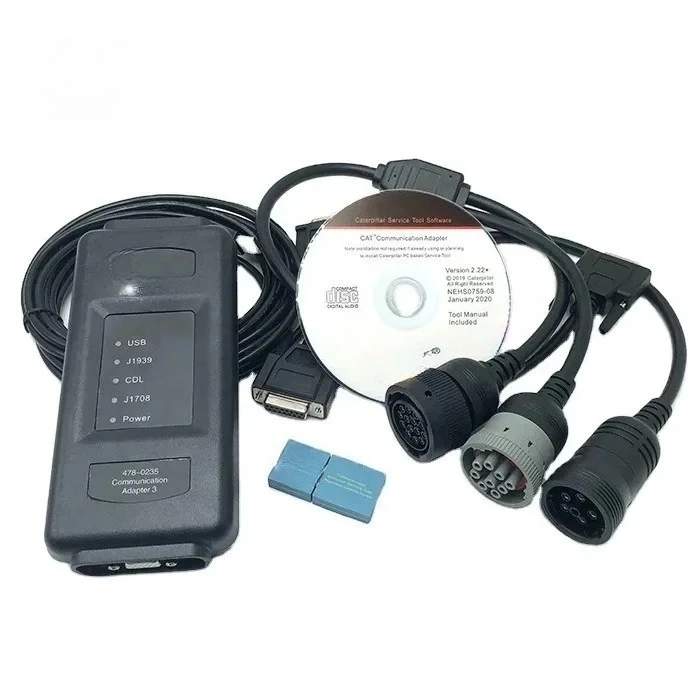 Truck Excavator Scanner ET4 Communication Adapter Group Detection Scanner 538-5051 478-0235  For 2019C 2021B C-A-T