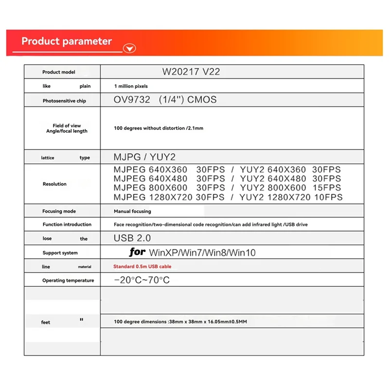 A97I-3Pcs 100 Degre…