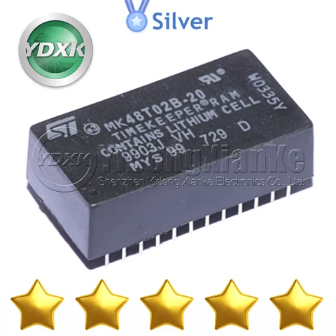 MK48T02B-20 DIP24 Electronic Components MK48T02B-15 MK48T02B-25 MK48T12B-25 MK48Z02B-15 MK48Z02B-20 New Original MK48Z02B-25