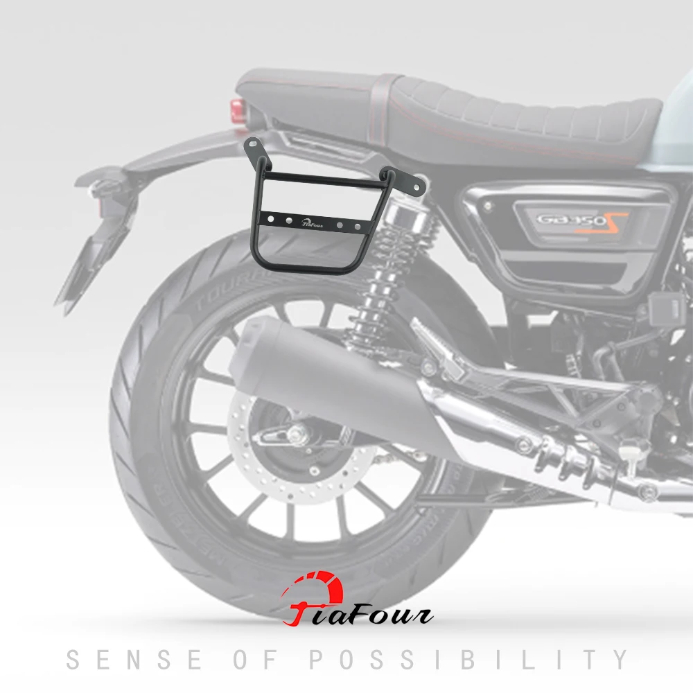 

Левая седельная сумка для мотоцикла для GB350S CB350RS 2022-2025, правая боковая сумка-держатель багажника, кронштейн, поддержка