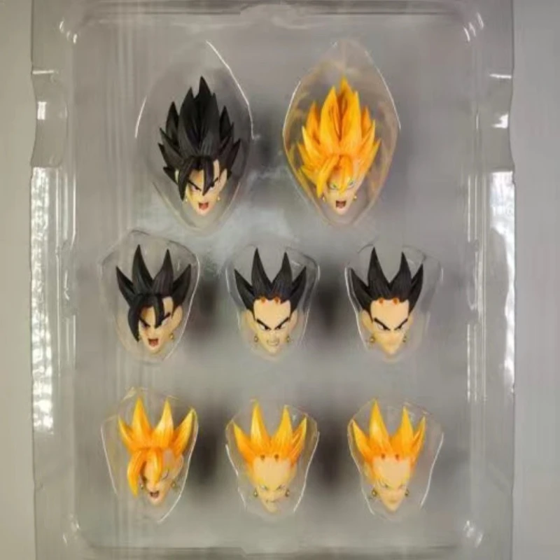 

Dragon Ball SHF Veget 2.0 Black and Yellow Hair Accessories Head Sculpture Accessories Pack
