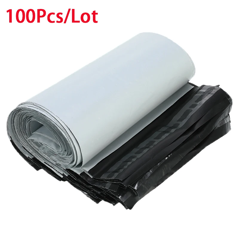 100Pcs/Lot Plastic Envelope Bags Self-seal Adhesive Courier Storage Bags White Plastic Poly Envelope Mailer Shipping Bags