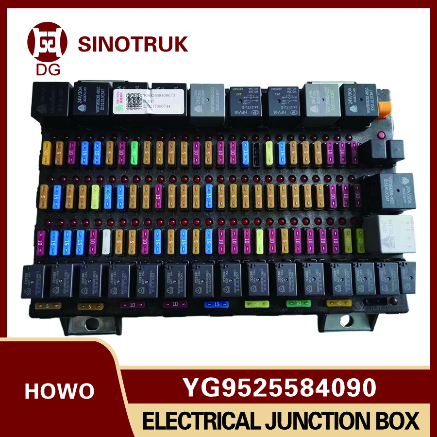 Truck Electrical Junction Box for Sinotruk Howo YG9525584090 Fuse Box