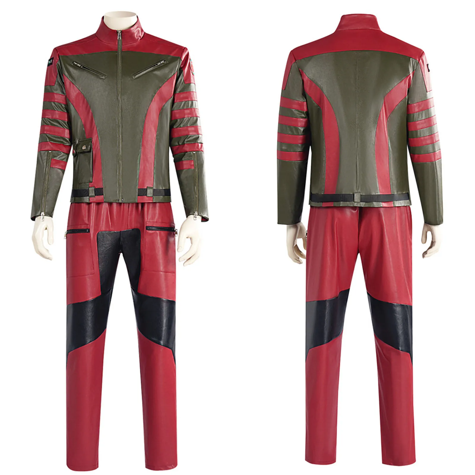 Callum Drift Cosplay Costume Costume Disguise for Man Leather Jacket Coat Pants Outfits for Halloween Carnival Party