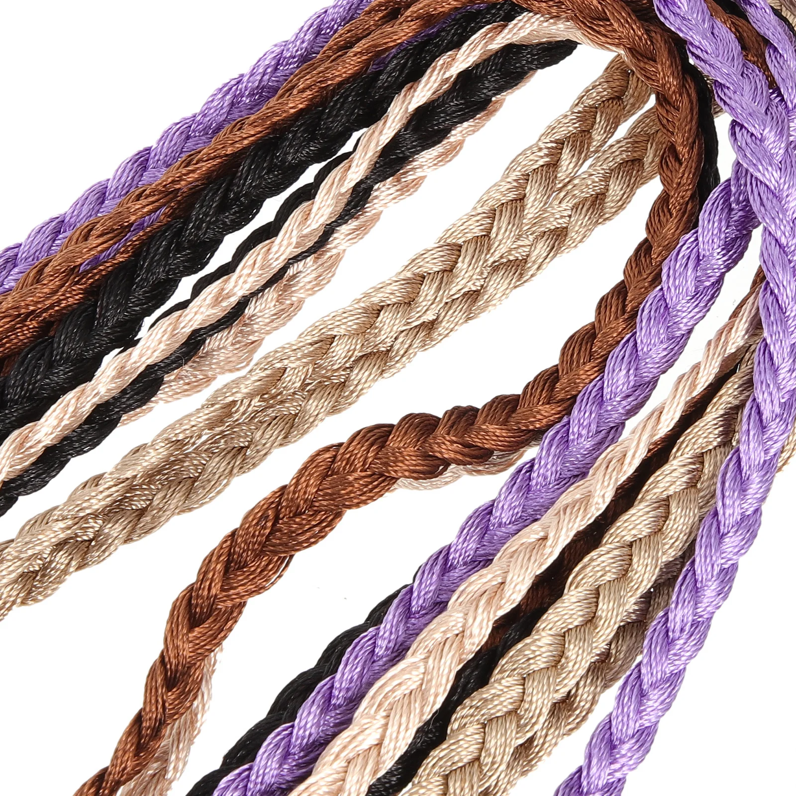 

5Pcs Woven Waist Belt Tassel Women Decor Belt for Skirts Dresses Fashionable Gift Accessory Women Waist Rope Tassel Waistband