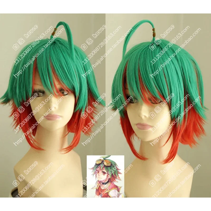 Yu-Gi-Oh! Duel Links Arc-V Jaden Yuki Yuki Judai Mutou Yuugi Aibo Cosplay Wig Sakaki Yuuya Heat Resistance Hair Wigs a wig cap