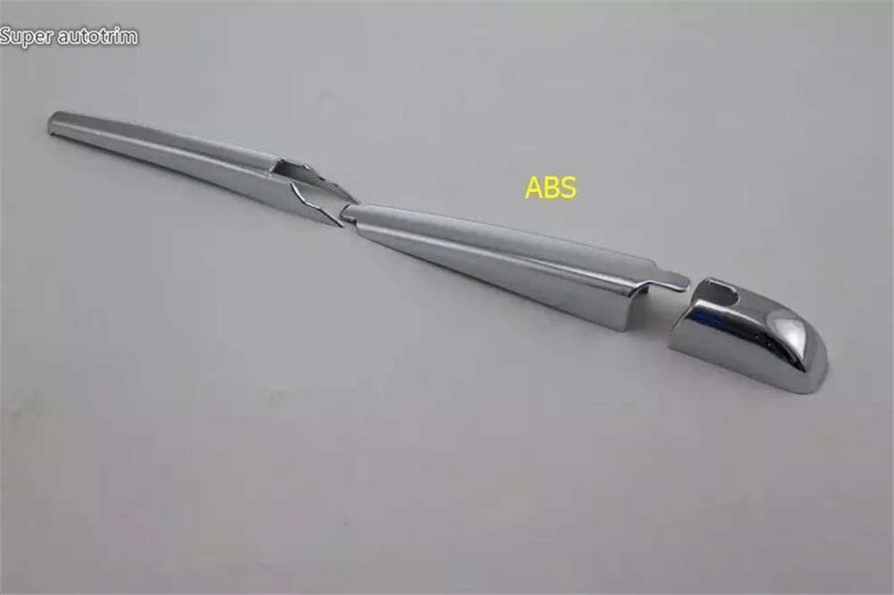 

Rear Windscreen Window Rain Wiper Decoration Cover Trim Fit For Land Rover Discovery Sport 2015 - 2023 ABS Chrome Accessories