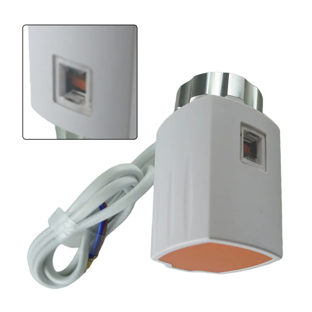 1pc HVAC Electric Heating Thermistor 230V M30X1.5 Electric Heating Actuator For Floor Heating Manifolds Temperature Control