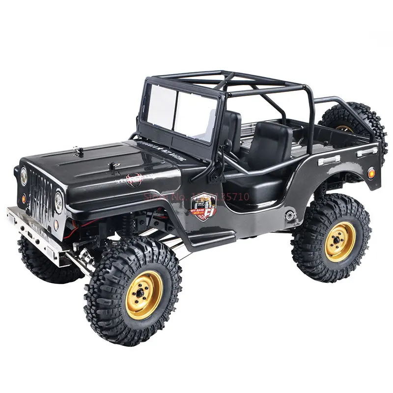 1/10 ruitai rgt 86010-cj controle remoto jeep veículo off-road rc profissional elétrico modelo de carro de escalada com tração nas quatro rodas