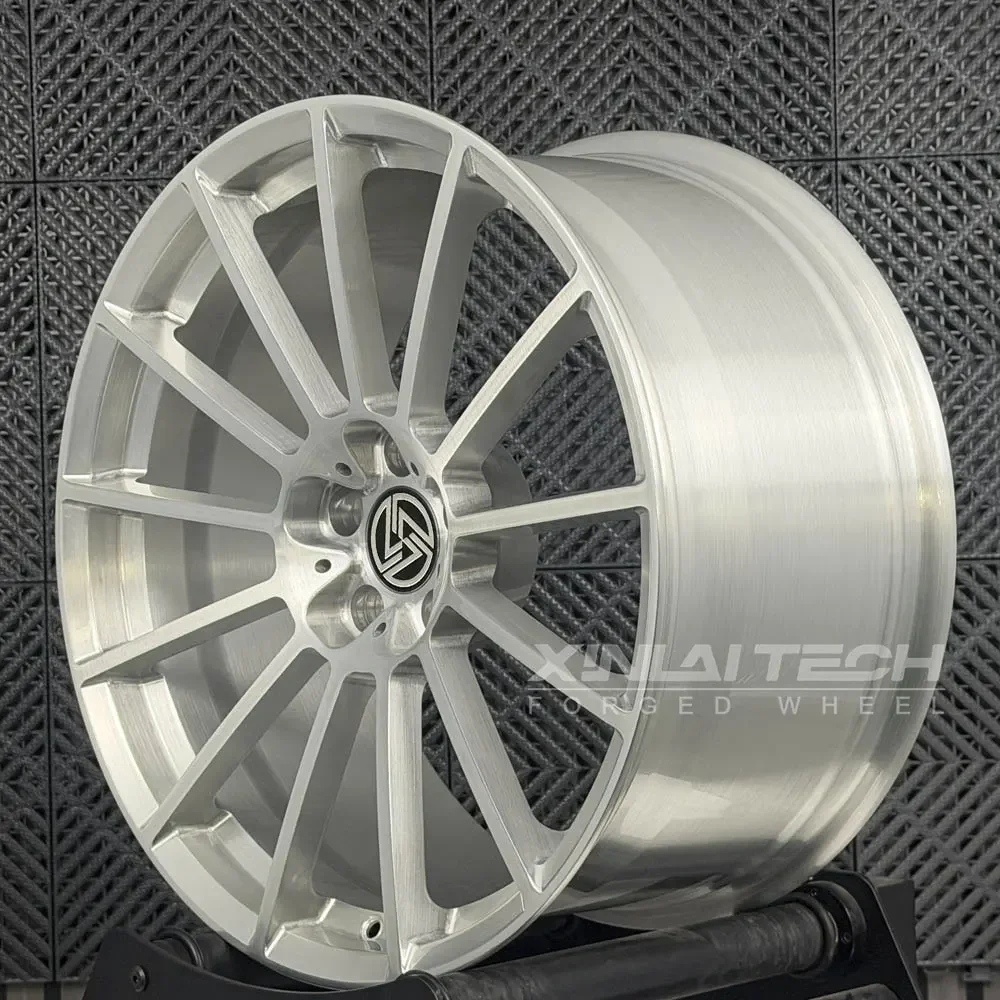 For  Performance Multi Spoke Forged Monoblock Concave Wheels 18 19 20 21 Inch Brushed Silver Alloy Wheels for  M5 G90 M3 G80