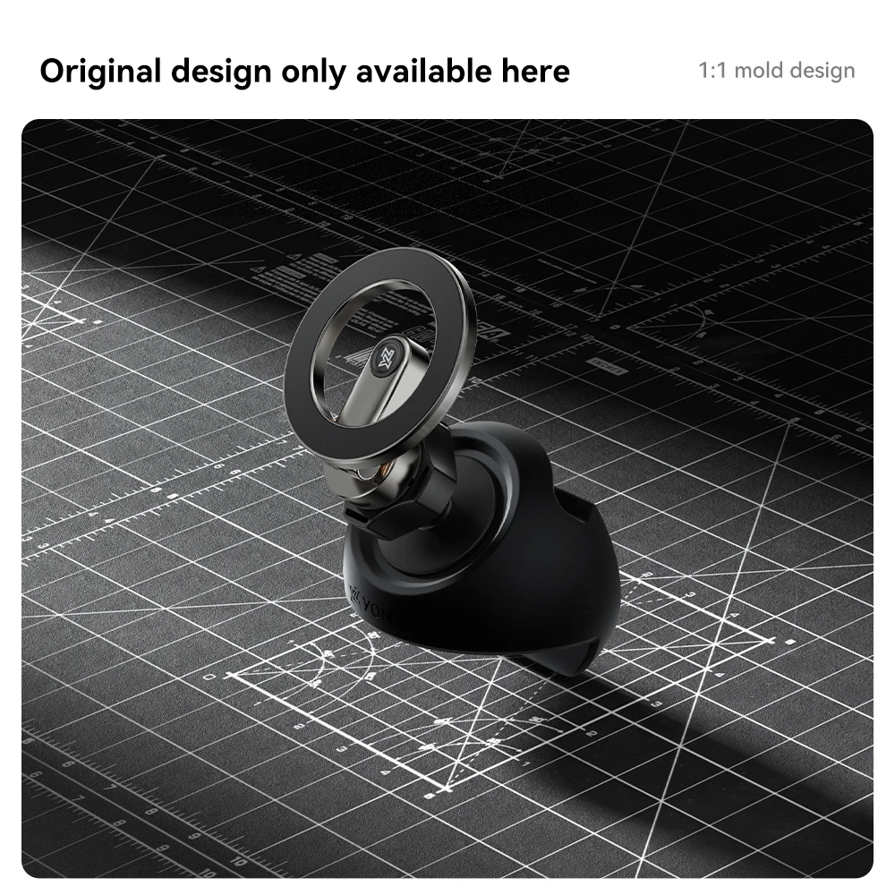 YZ For Tesla Magnetic Car Phone Holder 2025 Model 3 Y Highland Juniper Air Vent Mount Car Bracket Stand 360 Degree Rotatable