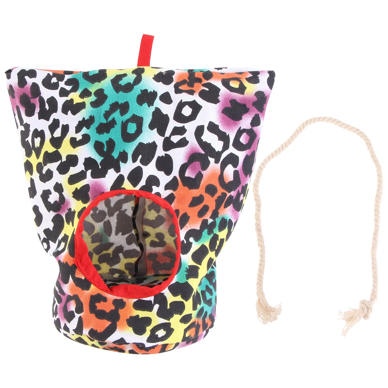 Bird Hammock Parrot Nest Double Cockatiel Swing Hanging Sleeping Bed Hideaway Perch Cage Pet