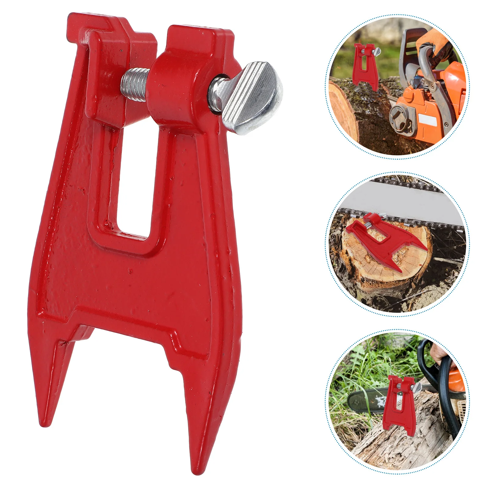 

Chainsaw Sharpening Vise Adjustable Guide Fits All Chain Sizes Portable Stump Vise for Chainsaw Maintenance Filing Guide