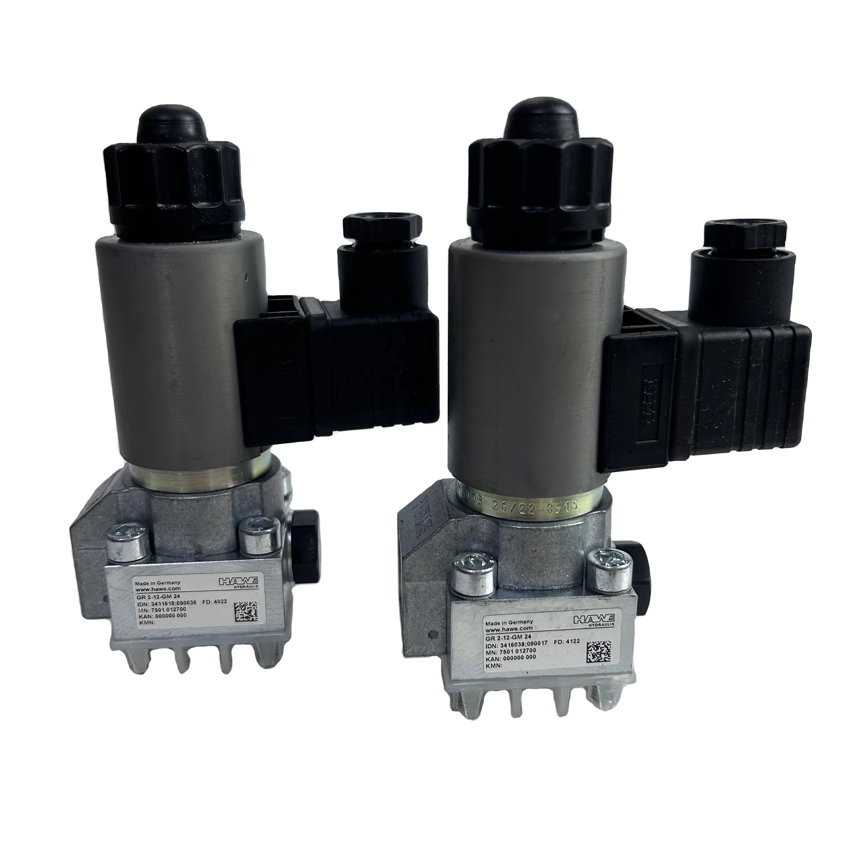 

HAWE GS2/GZ3/GZ3/GR2 solenoid valve GS2-12-GM24