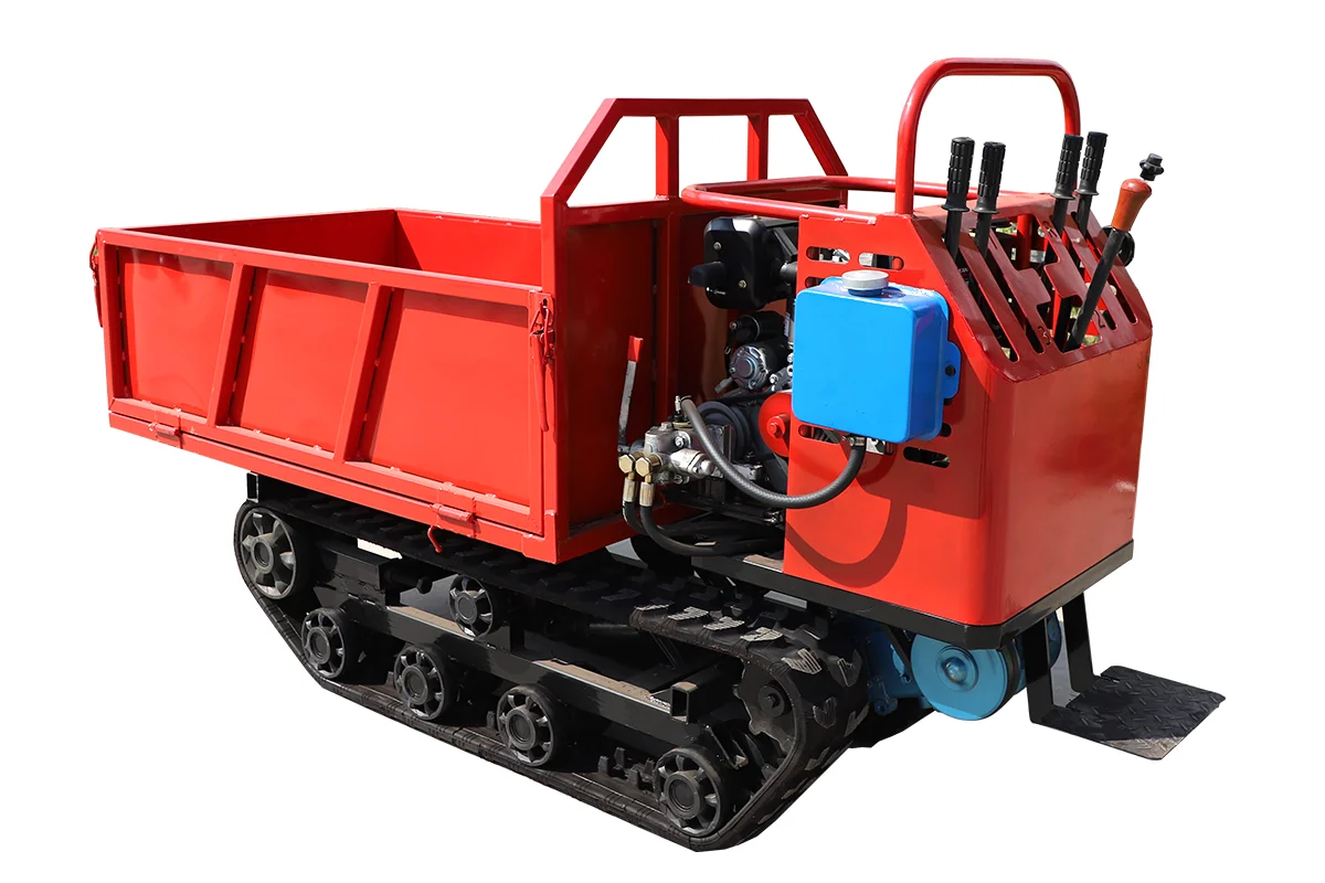 

HW-800L small tracked transport vehicle, ivy for complex terrain conditions, hydraulic engineering dump truck