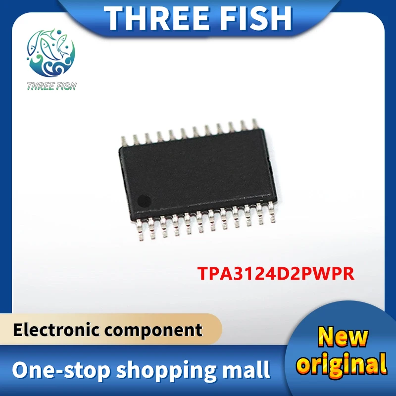 (10piece)100% New TPA3124D2 TPA3124D2PWPR TSSOP-24 Chipset