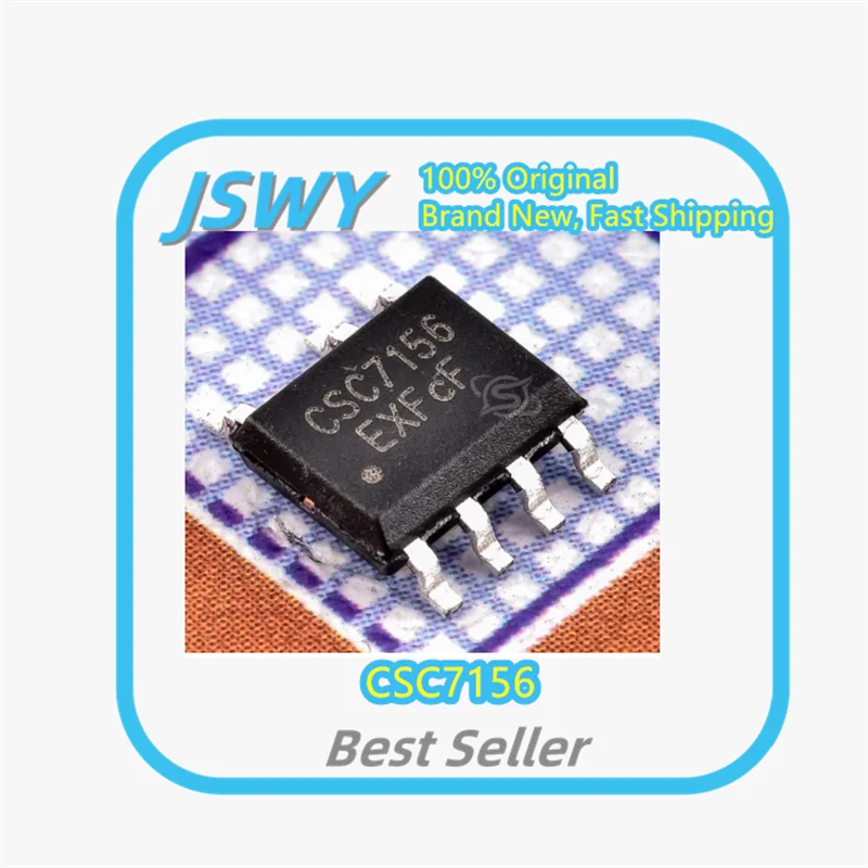 

(10/50 pieces) Brand new original CSC7156 SOP7 charger power management chip