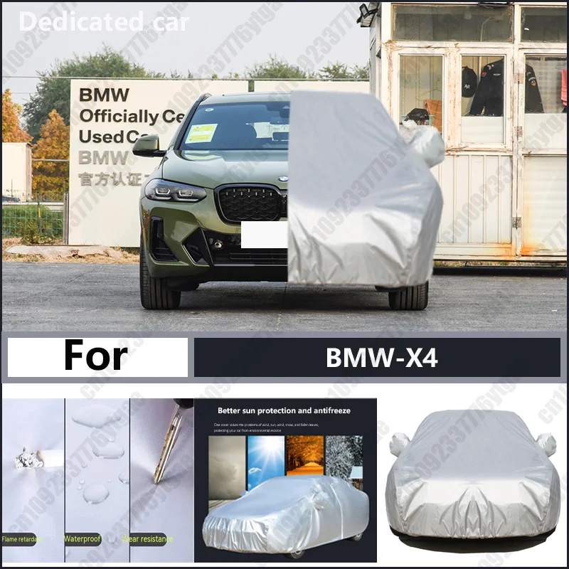 

For BMW-X4 Oxford cloth car cover for sun protection, rain resistance, and all season special car dust cover