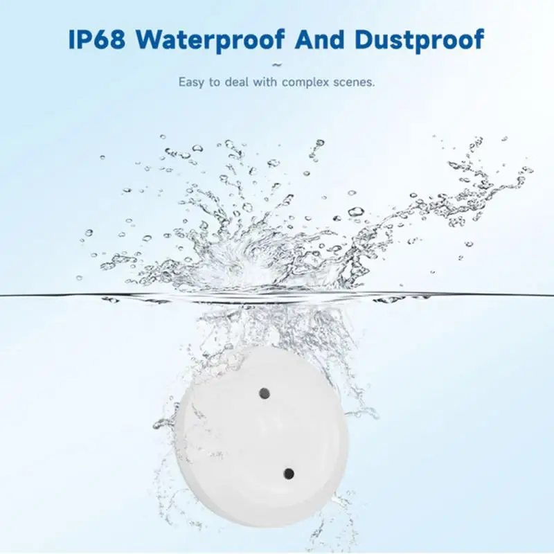 Tuya ZigBee Casa Inteligente Detector de Vazamento de Água App Controlado Alarme de Segurança Inteligente Sensor de Fundação de Água