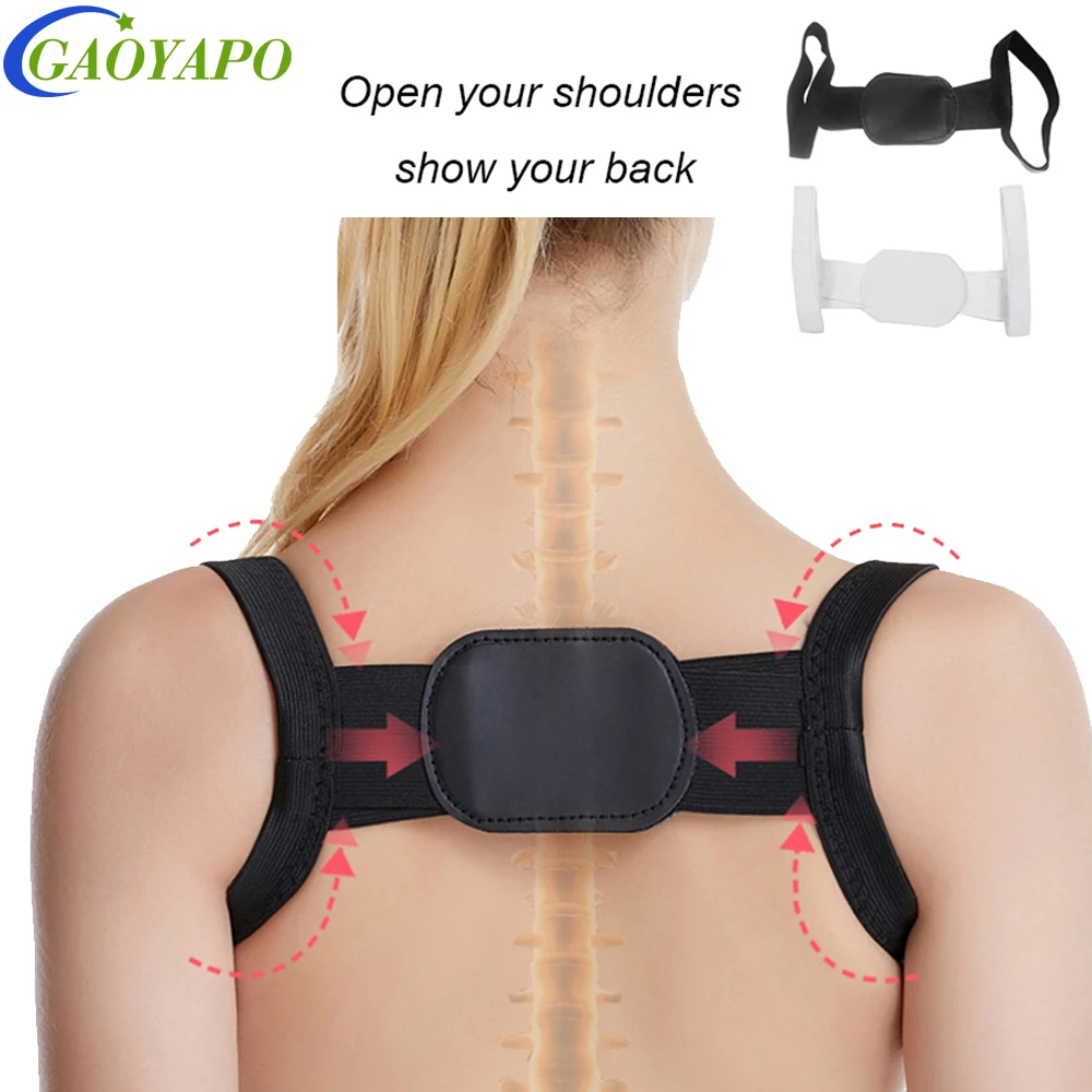 1Pcs Posture Straightener Adjustable Clavicle Brace for Shoulder Support,Upper Back,Neck - Hunchback Posture Brace for Women Men