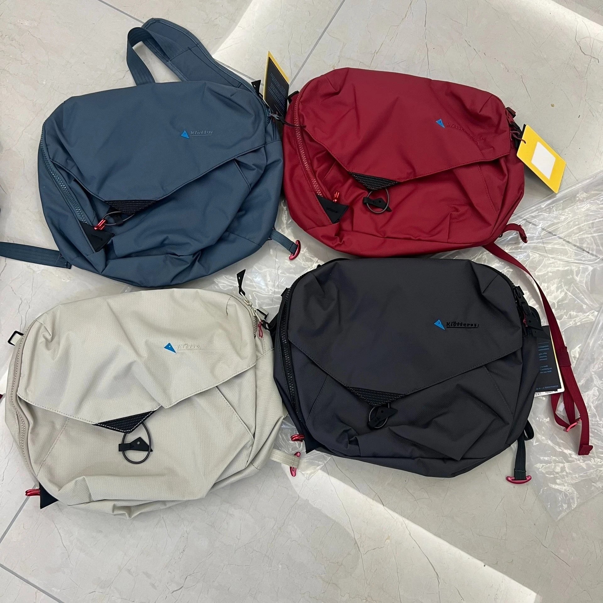 40460U عالية الجودة ذات سعة كبيرة حقيبة ساعي GaoTe ركاب الدراجات حقيبة واحدة الكتف حقيبة كمبيوتر محمول Crossbody #1