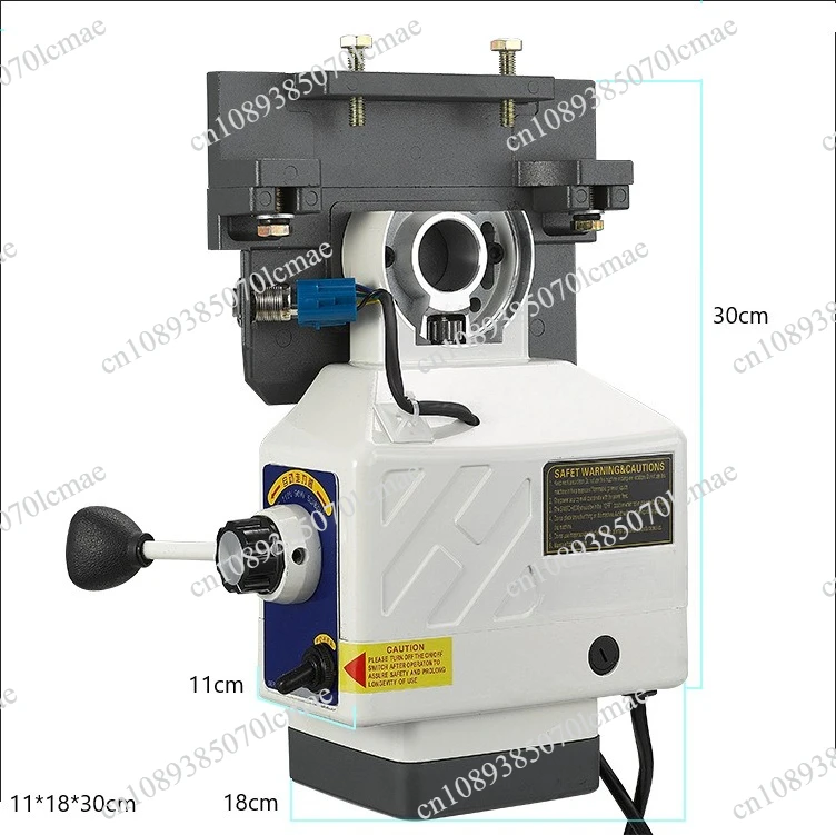 Al-310S Power Feed X-Axis 450 In-lb Torque Power Feed Milling Machine 0-200PRM Power Table Feed Mill for Bridgeport and Milling