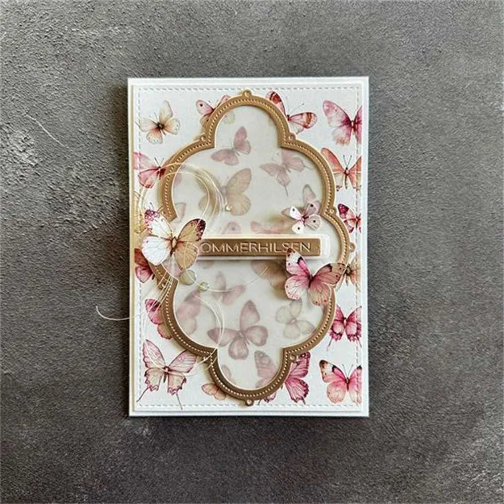 June Big Blooms Sentiments Big Bow Metal Cutting Dies Stamps Stencil Hot Foil Scrapbooking Album Decoration Craft for DIY Card