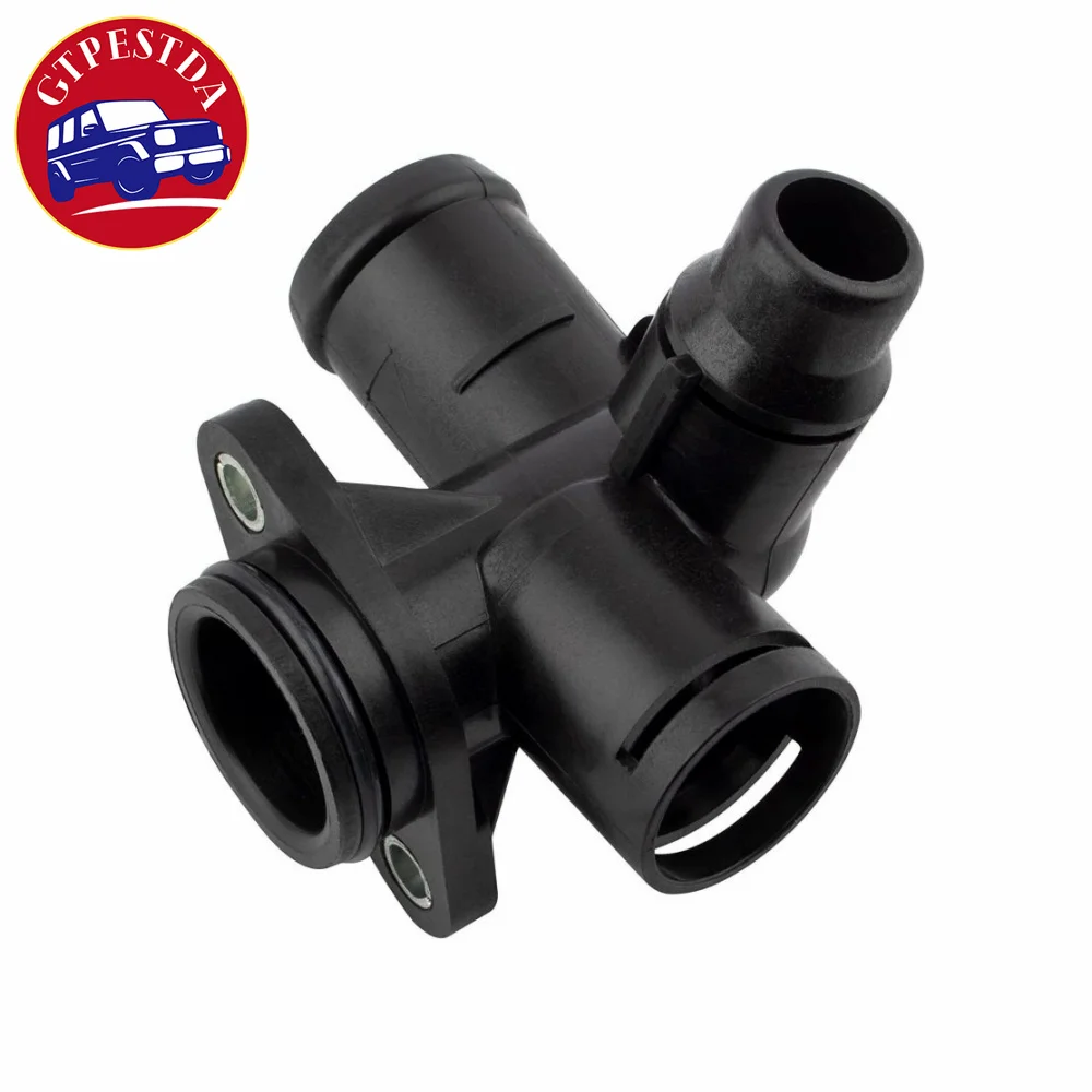New 06D121132C 06D121133A 121 132 A Engine Water Pipe Coolant Flange Water Pipe Fit For Audi A4/6 S4/6 Avant Cabrio Quattro 2.0L