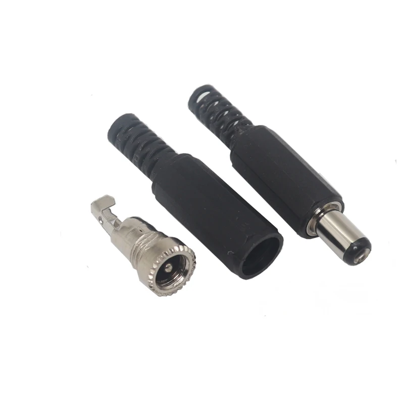 【20-10PCS】DC Power Connector pin 2.1x5.5mm Female Plug Jack Socket Adapter PCB Mount DIY Adapter Connector 5.5x2.5MM 3.5X1.35mm