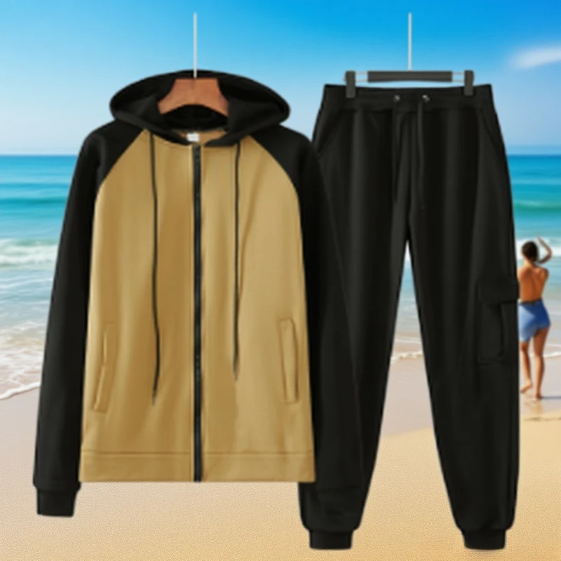 

Hoodies Set, Hooded Cardigan and Sweatpants Set, Hooded Sweatshirt and Sweatpantses in Two Pieces, Hoodies & Sweatpants