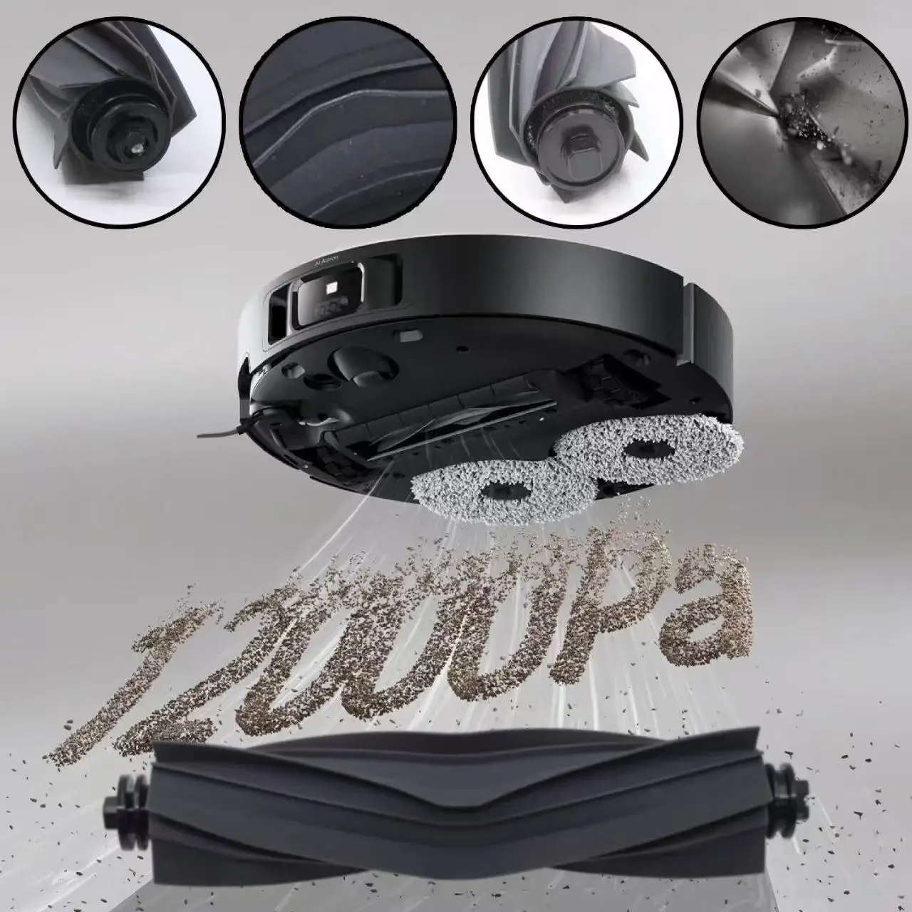 ملحقات أجزاء Dreame L10S Pro Gen 2 / RLL42SDA فرشاة جانبية رئيسية فلتر Hepa ممسحة قماش بديلة