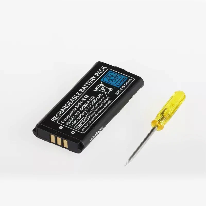 3.7V 850Mah Oplaadbare Lithium-Ionbatterij + Gereedschapsvervangende Batterij Voor Nintendo Dsi Ndsi