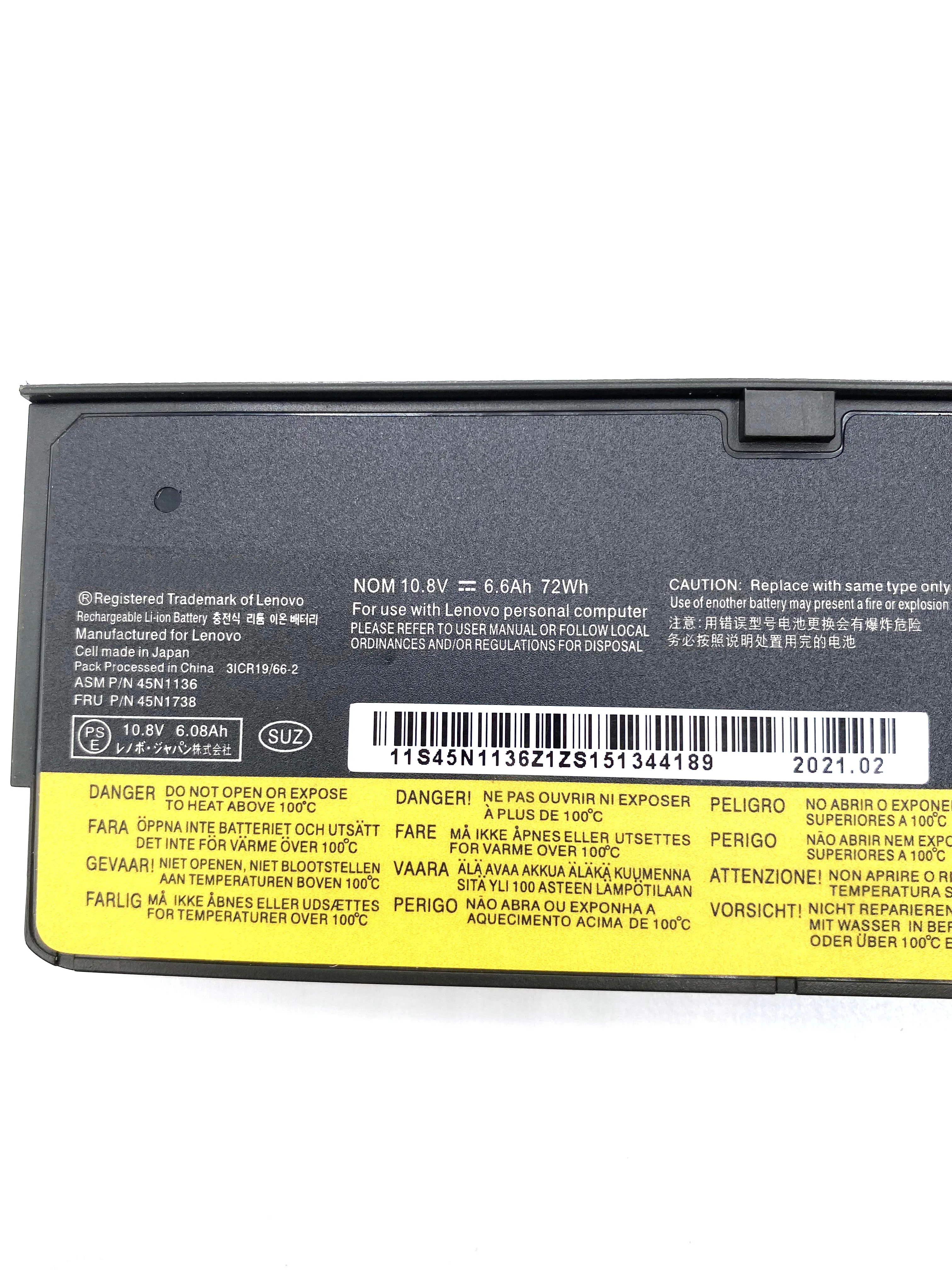 45N1738 68+ Laptop Battery For Lenovo ThinkPad X240 X250 X260 T440 T440S T450S T470 T560 S440 S540 L450 45N1775 45N1126  45N1136