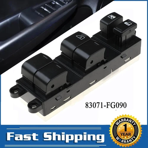 Interruptor de ventana eléctrica delantera izquierda, botón de consola para Subaru Impreza Forester Hatchback 2007-2011 83071-FG090, accesorios de coche