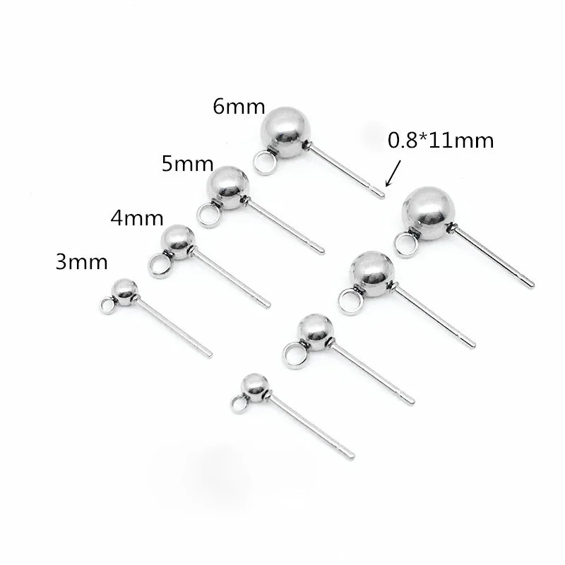 Edelstahlring, Runde Perlenstichnadel, Hängeperlenstichnadel, Schweißbogenkreis, Parallele DIY-Schmuckzubehörteile – Detail 3