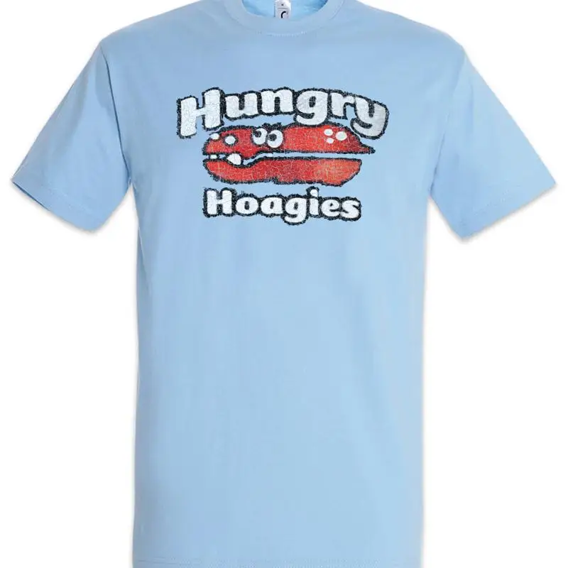 Hungry Hoagies T Shirt Bad Fun Santa Let it Snow Christmas Symbol Sign Logo