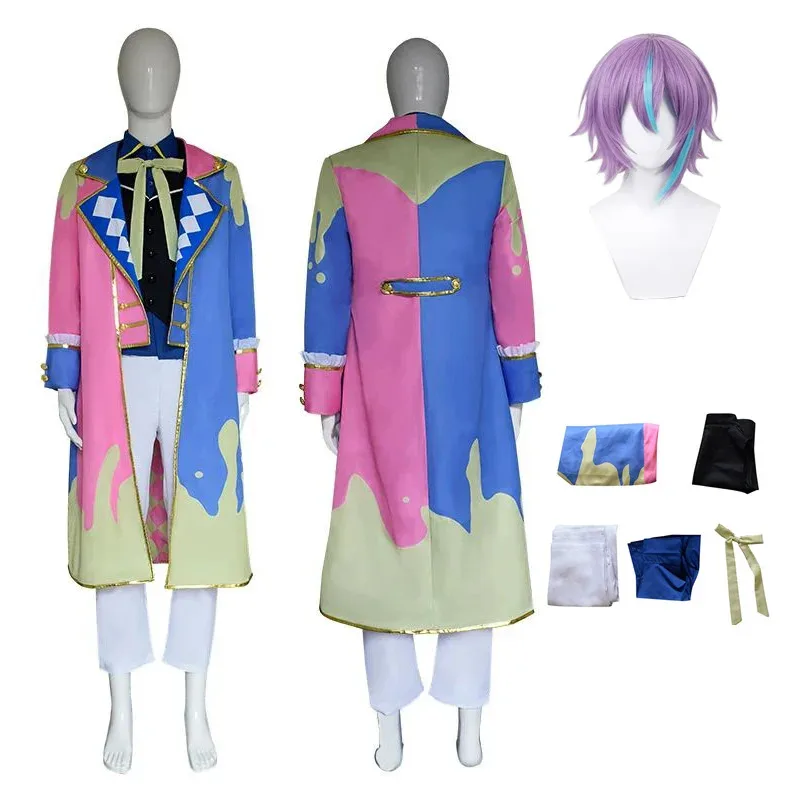 

Kamishiro Rui Cosplay Project Sekai Colorful Stage Costume Wig PJSK Wonderland Showtime Unisex Halloween Party Suit Outfit