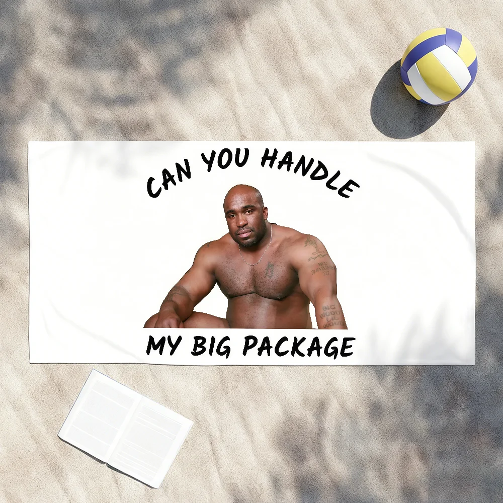 Funny Barry Wood Meme Towel Soft Lightweight Anti-Sand Large Beach Towel Quick-Drying Bath Sports Family