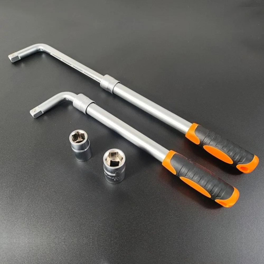 

Extendable Car Torque Wrench Set Manual Telescoping Lug Wheel Spanner Key Repair Tool