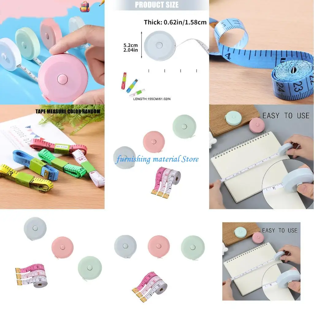 

Y5GD Portable Iron Tip Measuring Tape Ruler Featuring PP Material For Accurate Result