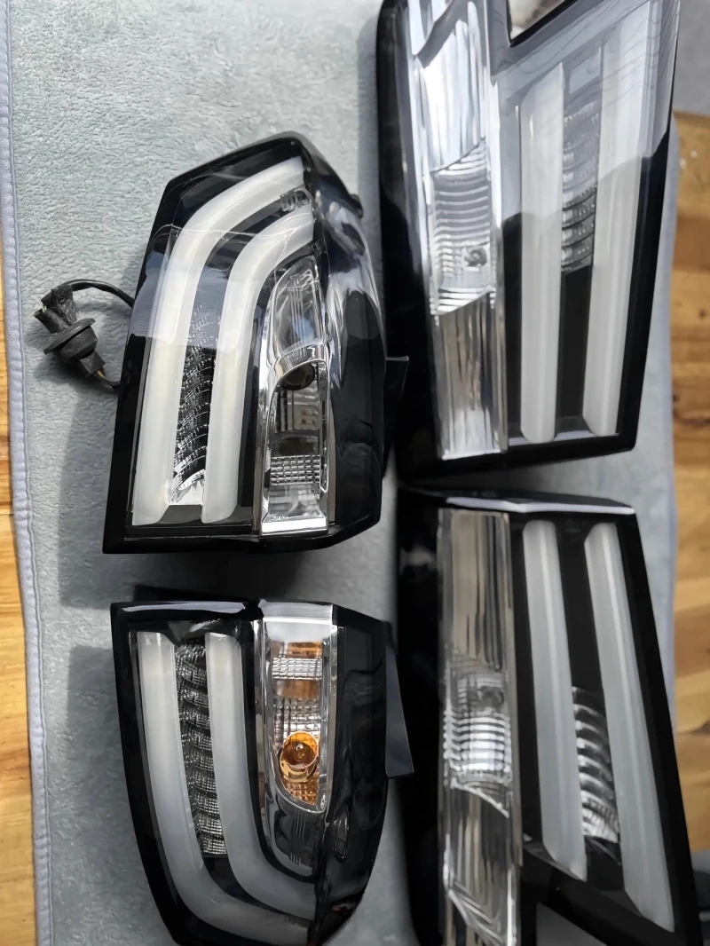 Transparent Taillight Assembly for Honda Elysion Odyssey RC3 15-23 Modified White Rear Lamp Brake Lamp Turn Signal