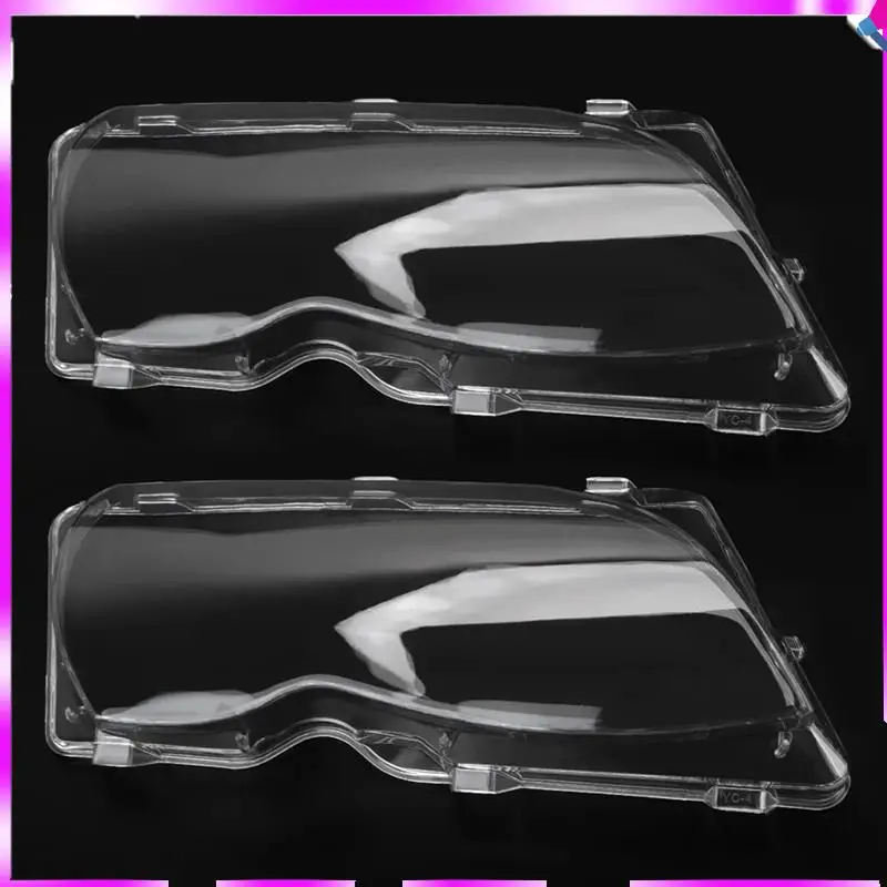 N96R 車のフロントヘッドライトレンズカバー BMW 3 シリーズ E46 4 ドア 2002-2005 ヘッドライトハウジング