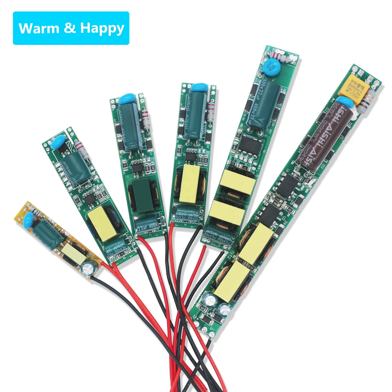 AC220V LED Driver Power Supply 9-18W 12-24W 18-36W 36-50W 60-80W LED Bulb Tube Constant Current Voltage Lighting Transformer