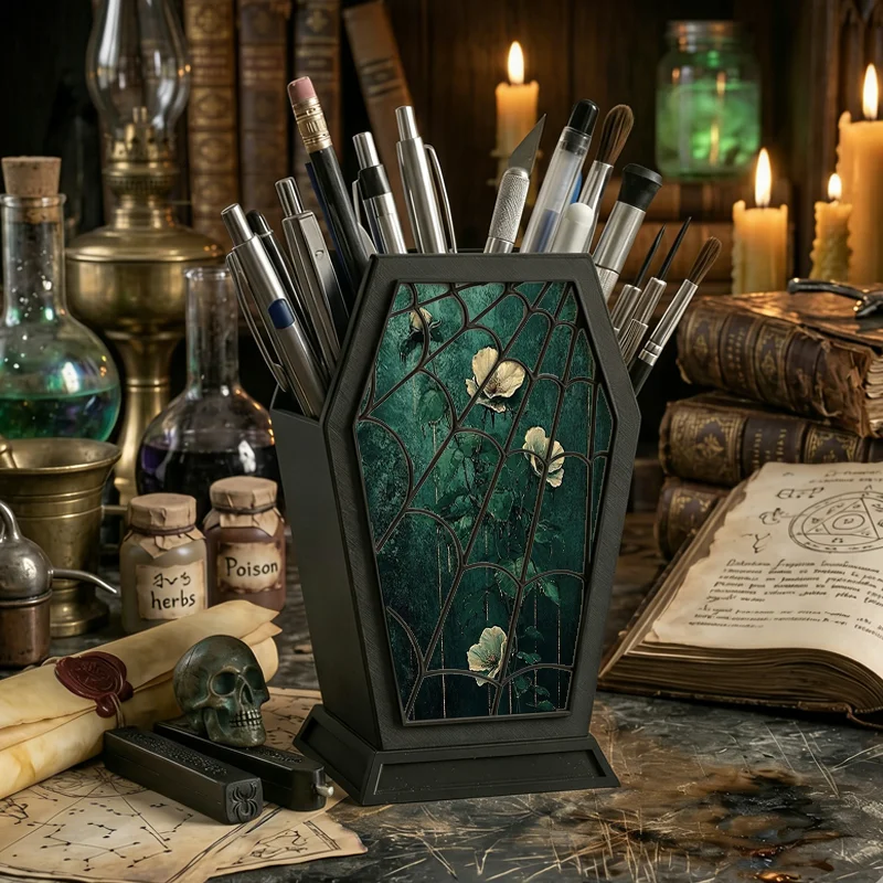 suporte-para-canetas-em-forma-de-caixao-com-teia-de-aranha-verde-organizador-de-lapis-gotico-vintage-decoracao-de-halloween-presente