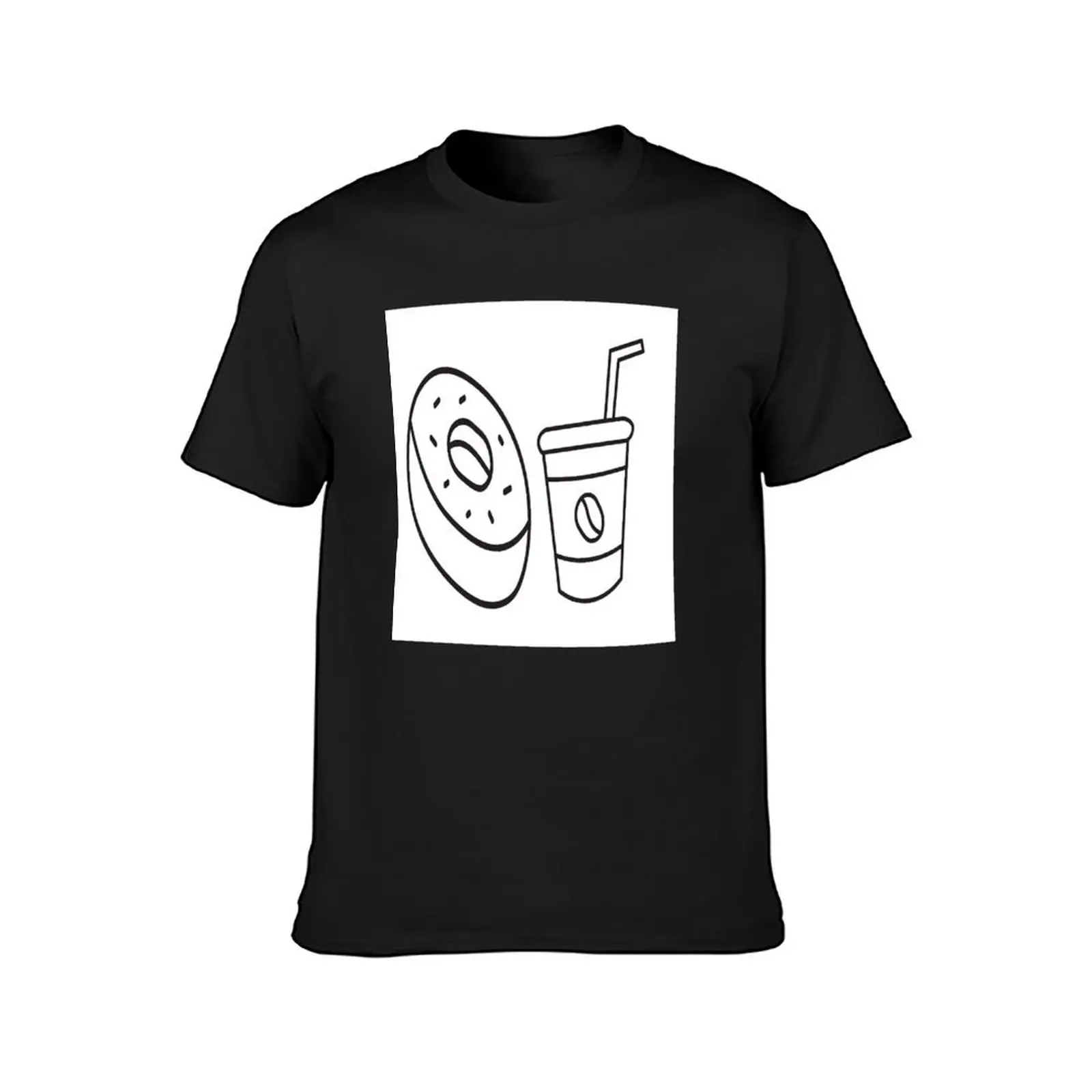 food icon design T-Shirt plus size tops shirts graphic tees mens graphic t-shirts hip hop