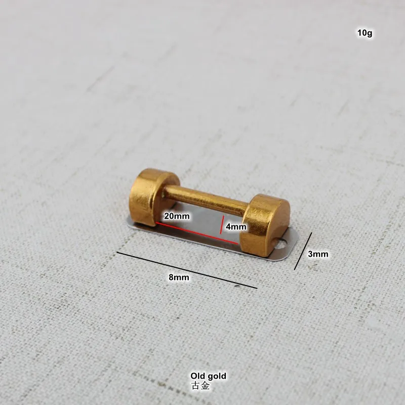 10-30PCS 20mm Inside Zinc Alloy Bridge Ring U Ring Bags Metal Hanger For Handbags Belt Connector Buckles DIY Crafts Accessories