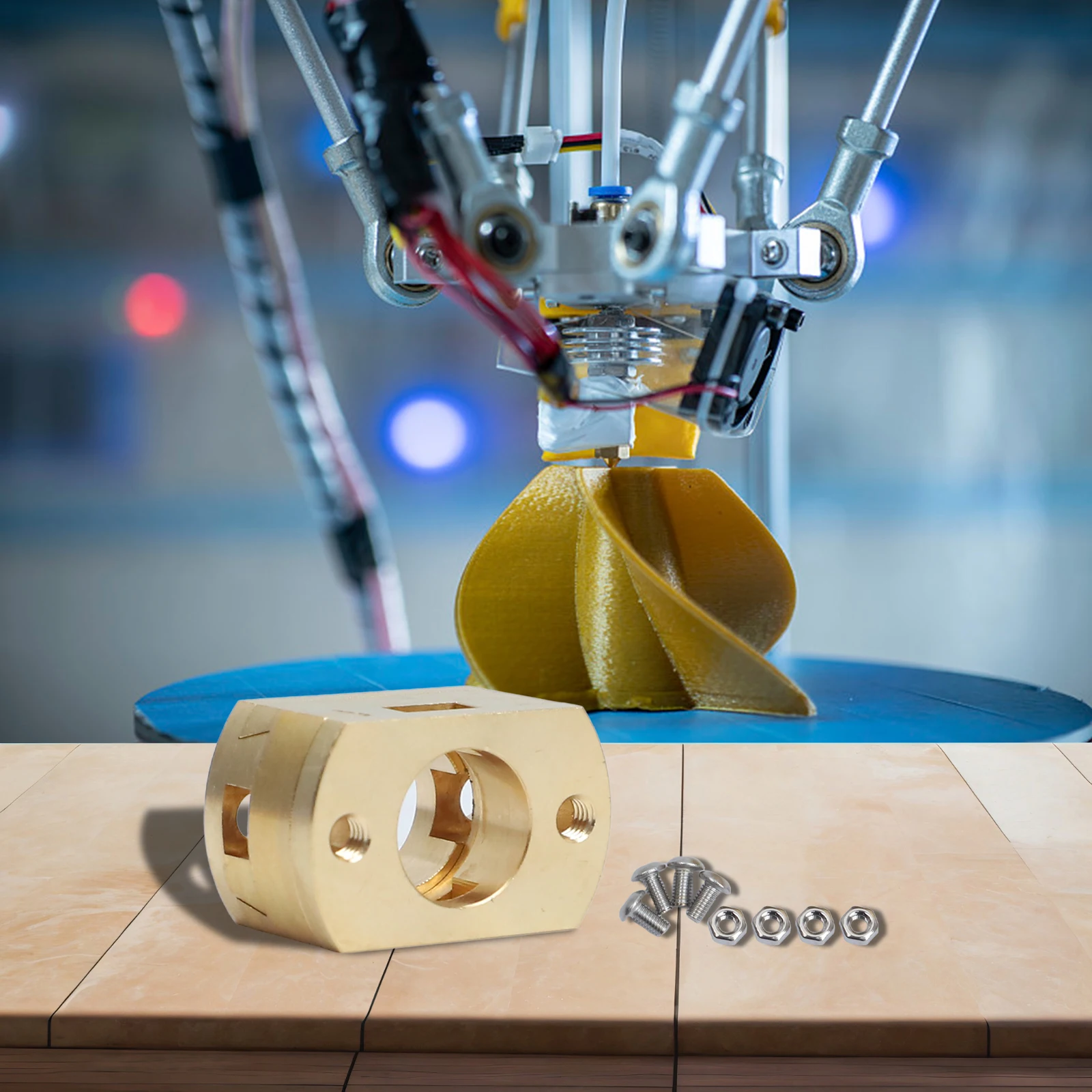 Z Axis Stabilizer 3D - Аксессуары для 3D-печати Винтовая муфта по