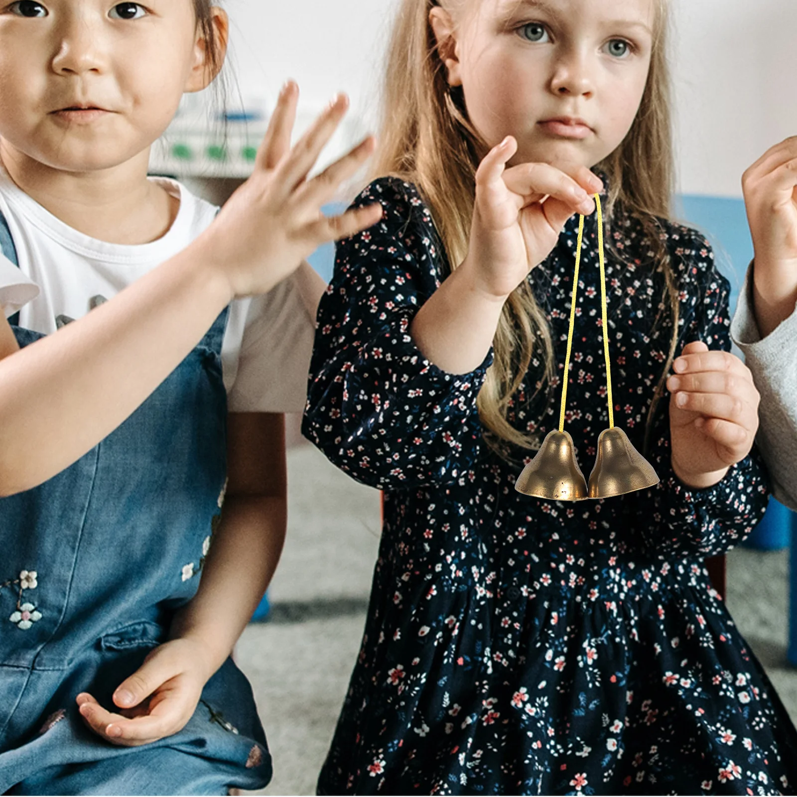 

Vintage Hand Cymbal Bell Metal Cymbals Rhythm Instrument Durable Brass Melody Performance Religious Gift Cymbal Bell
